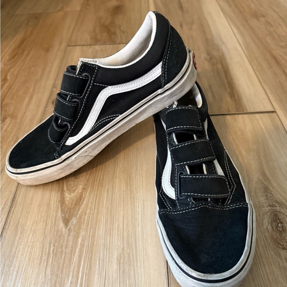 Vans Black and White Sneakers - Picture 1 of 5